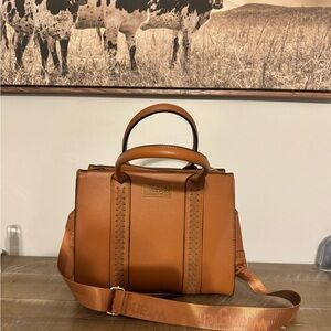 Wrangler Tan Leather Handbag